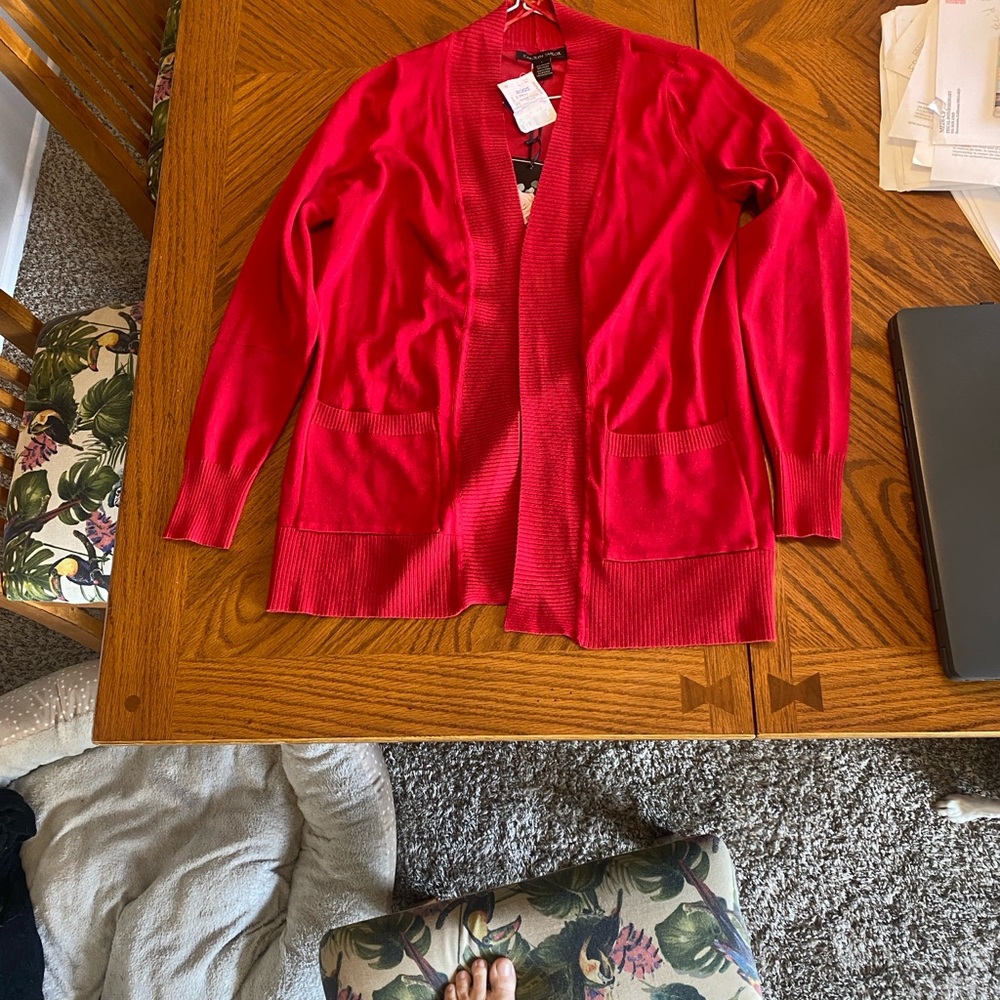 Carolyn Taylor Bold Red Women's Cardigan